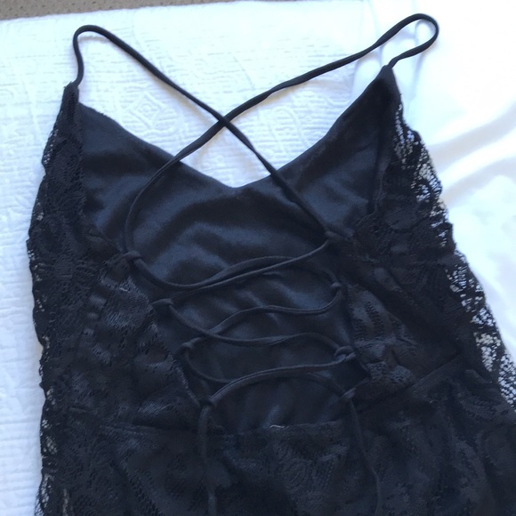 Black fringe midi dress! - Picture 5 of 6